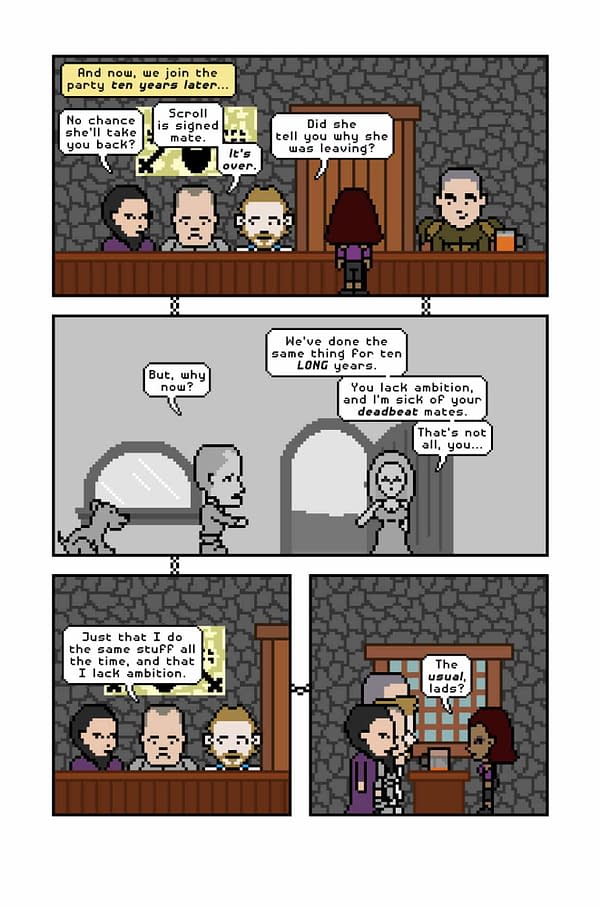 Fabled Four, a Comic Made of Pixels