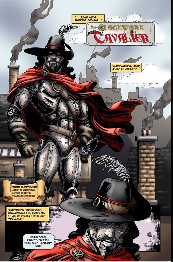 Time Bomb Comics Launches Quantum, a New British Comic For Newsagents