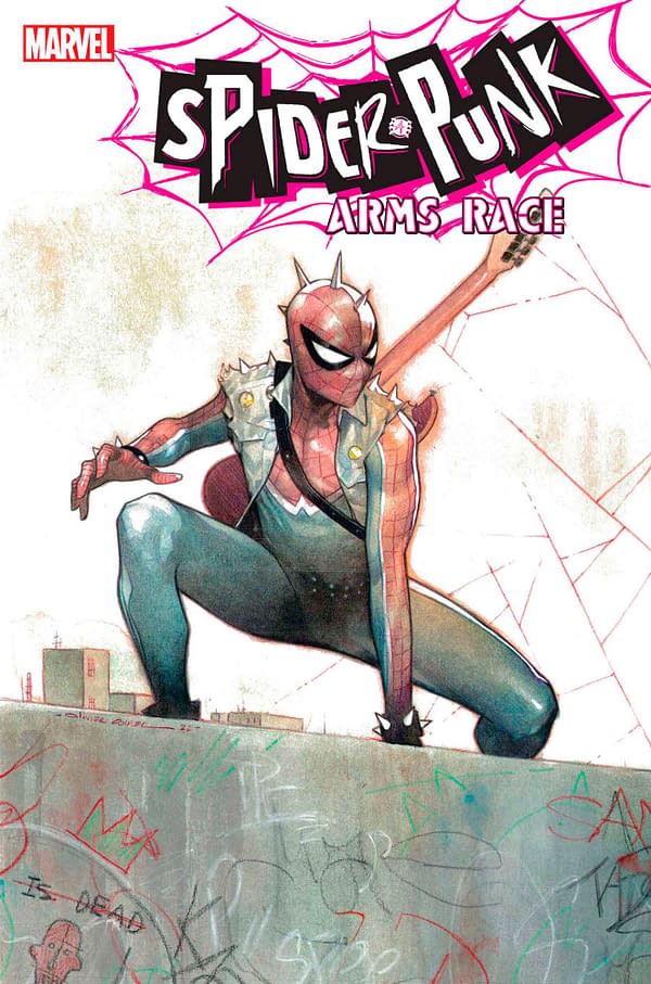 Cover image for SPIDER-PUNK: ARMS RACE 1 OLIVIER COIPEL VARIANT