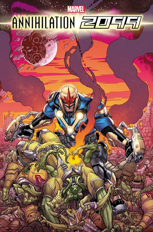 Cover image for ANNIHILATION 2099 #1 NICK BRADSHAW COVER