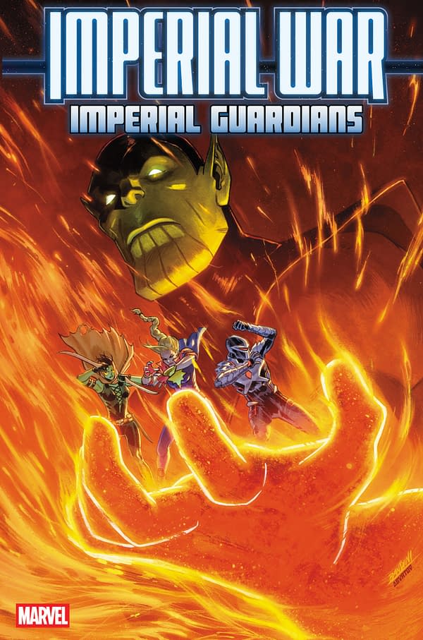 Cover image for IMPERIAL WAR: IMPERIAL GUARDIANS #1 MICHELE BANDINI VARIANT