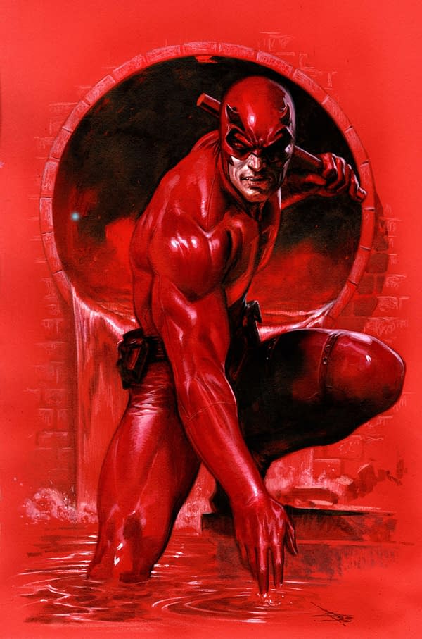 Cover image for DAREDEVIL #5 GABRIELE DELL'OTTO VIRGIN VARIANT