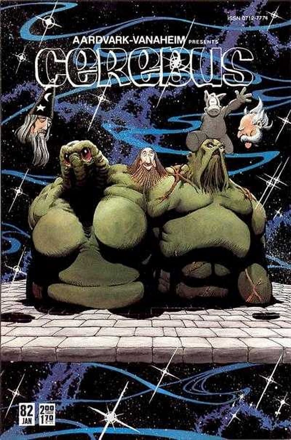 Dave Sim Does Cerebus/Swamp Thing - and Alex Raymond Flash Gordon - in Vark Wars #1