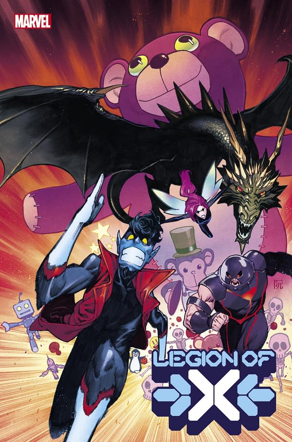 Cover image for LEGION OF X #4 DIKE RUAN COVER