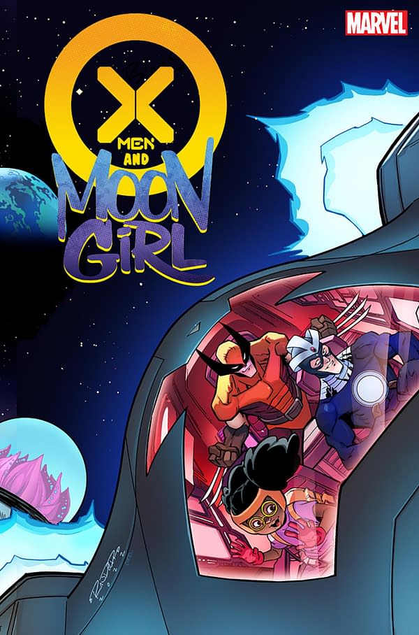Cover image for X-MEN & MOON GIRL 1 RANDOLPH CONNECTING VARIANT