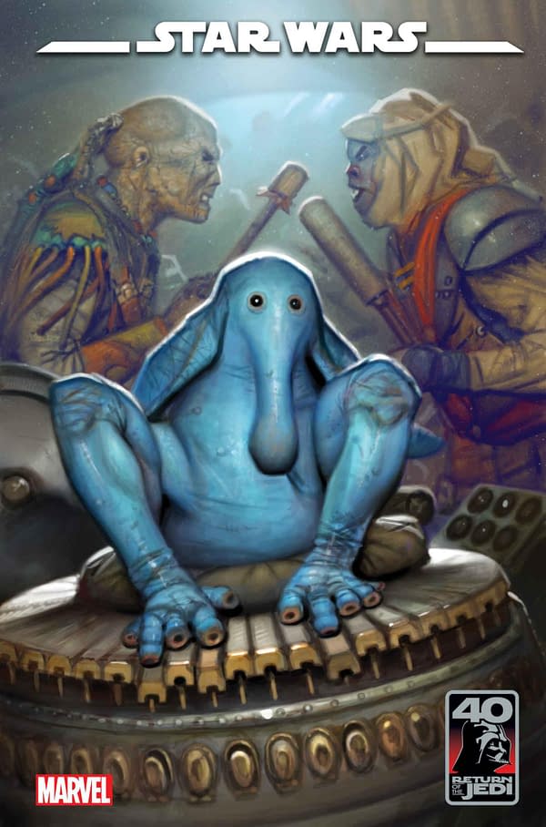 Cover image for STAR WARS: RETURN OF THE JEDI - MAX REBO #1 RYAN BROWN COVER