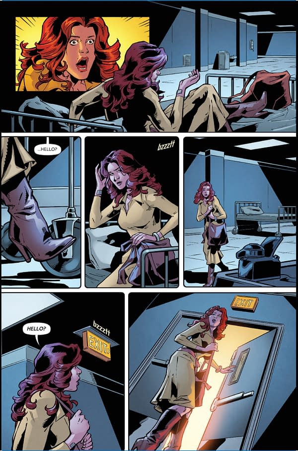 Interior preview page from Gene Simmons' Dominatrix #4