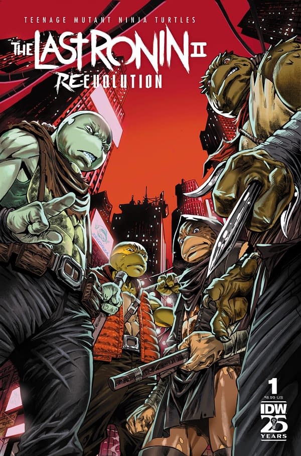 Cover image for Teenage Mutant Ninja Turtles: The Last Ronin II—Re-Evolution #1 Cover A (2nd Print)