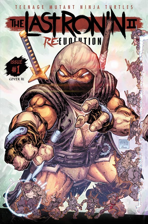 Cover image for Teenage Mutant Ninja Turtles: The Last Ronin II--Re-Evolution #1 Variant RI (25)  (Williams II)