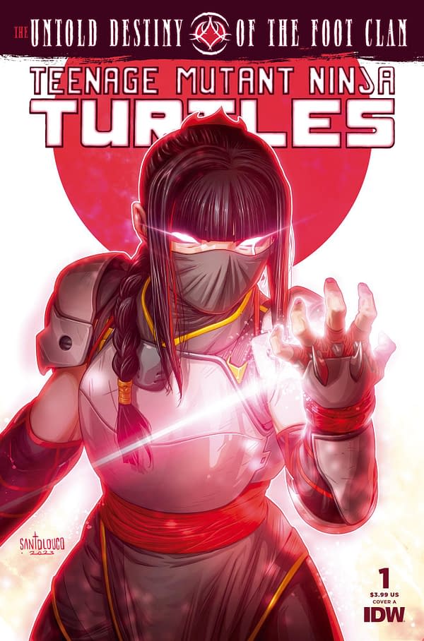 Cover image for TMNT: THE UNTOLD DESTINY OF THE FOOT CLAN #1 MATEUS SANTOLOUCO COVER