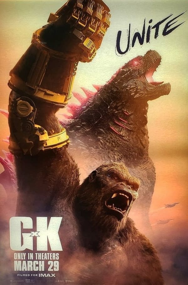 A New Godzilla x Kong: The New Empire Poster Is Released