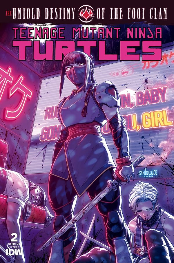Cover image for TMNT: UNTOLD DESTIONY OF THE FOOT CLAN #2 MATEUS SANTOLOUCO COVER