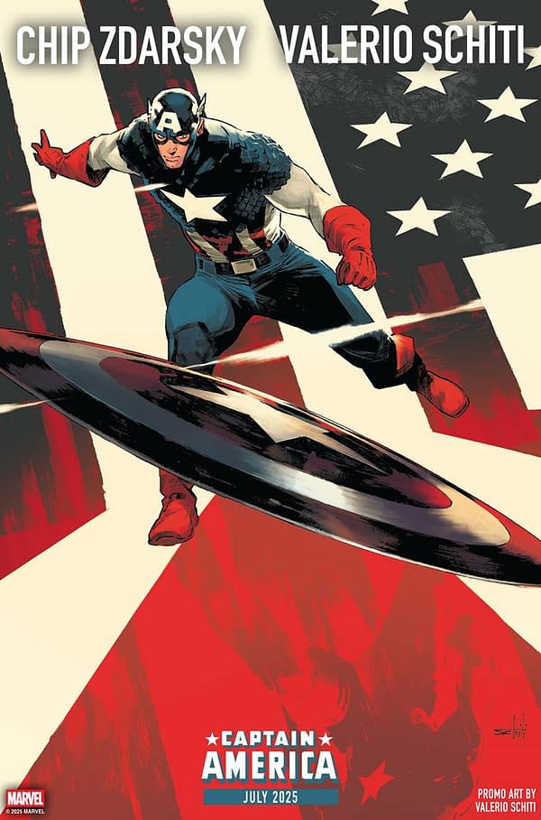 ComicsPRO: Chip Zdarsky & Valerio Schiti On Captain America From Marvel