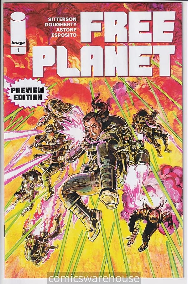 Free Planet ComicsPRO Ashcan Sells For $150 As Free Planet #1 Launches