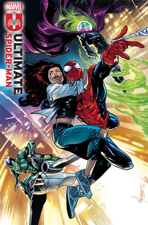 Cover image for ULTIMATE SPIDER-MAN #21 FRANCESCO MANNA VARIANT