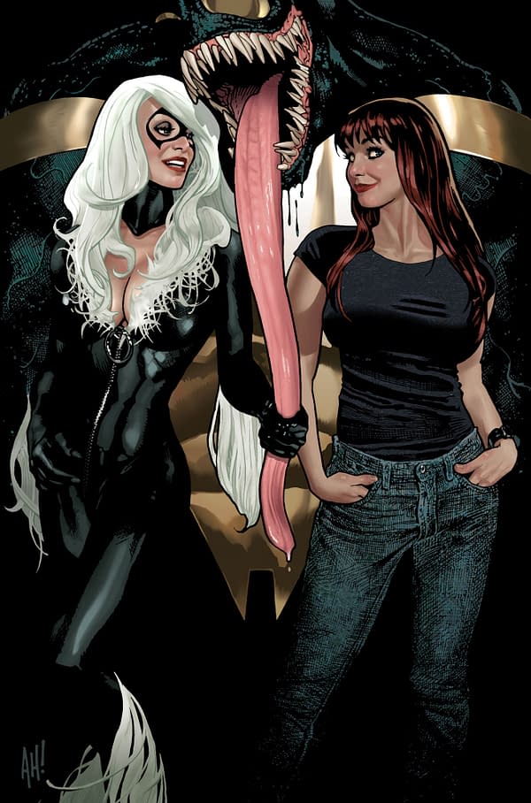 Cover image for BLACK CAT #7 ADAM HUGHES VIRGIN VARIANT
