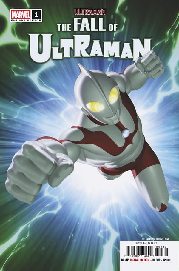 Cover image for THE FALL OF ULTRAMAN #1 JUNGGEUN YOON VARIANT