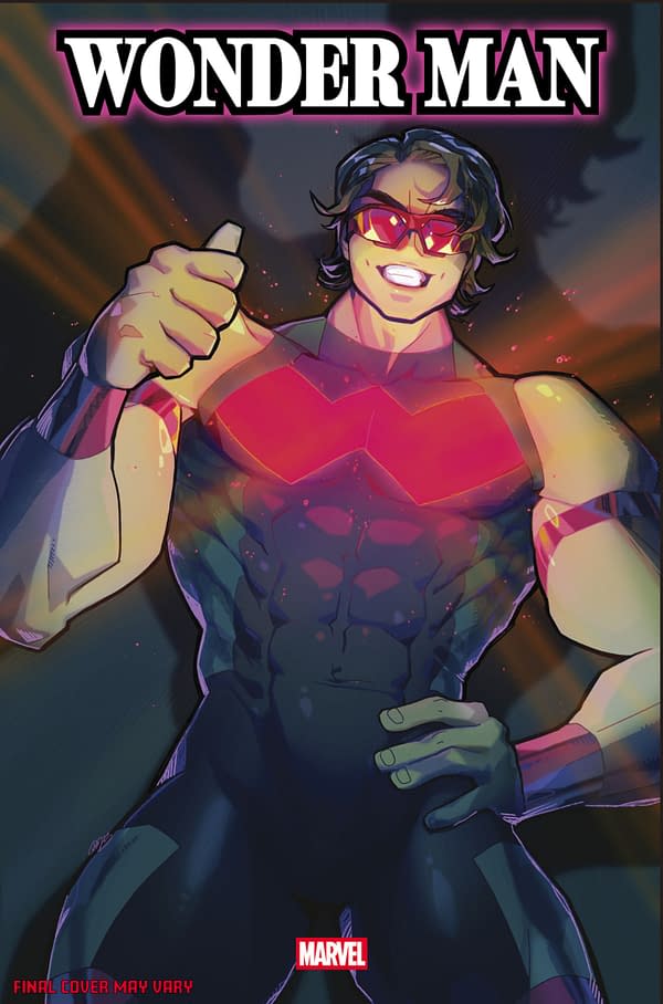 Cover image for WONDER MAN #1 ROSE BESCH VARIANT