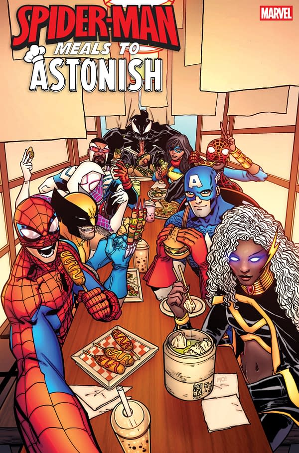 Cover image for SPIDER-MAN: MEALS TO ASTONISH #1 GIUSEPPE CAMUNCOLI VARIANT