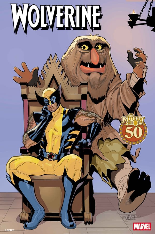 Cover image for WOLVERINE #28 TERRY DODSON MUPPETS VARIANT