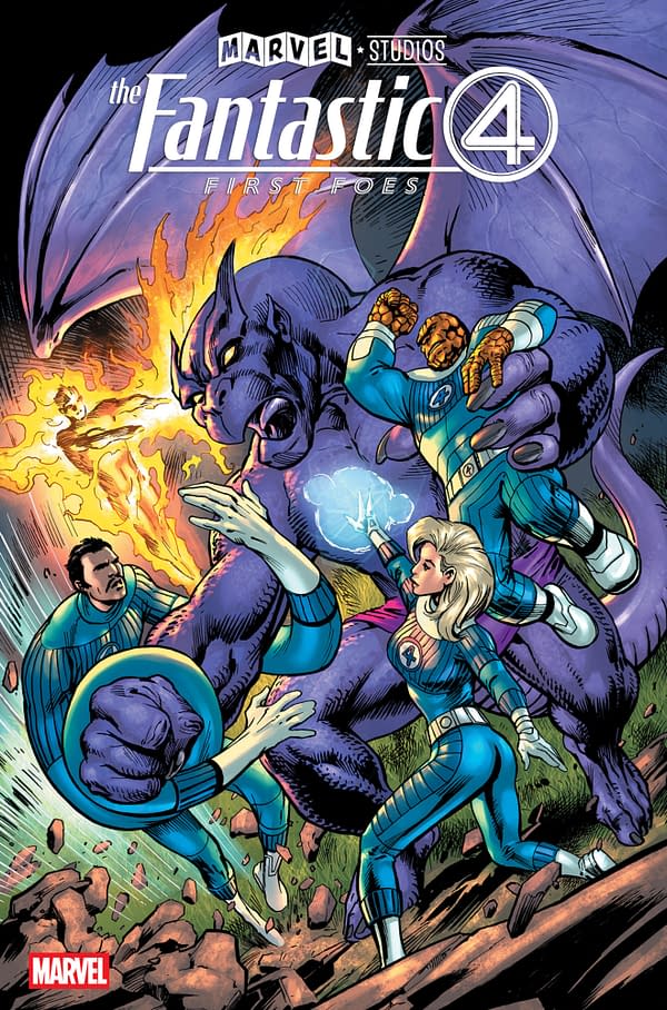 Cover image for FANTASTIC FOUR: FIRST FOES - DRAGON MAN #1 ALAN DAVIS VARIANT