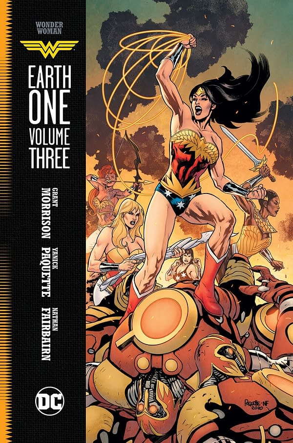 DC Shows Off Wonder Woman Earth One Vol 3 Artwork But Not Well Enough