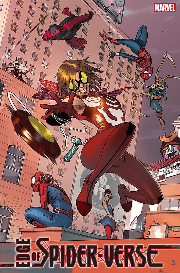 Cover image for EDGE OF SPIDER-VERSE 1 BENGAL CONNECTING VARIANT