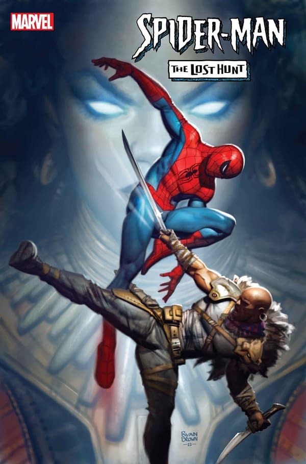Cover image for SPIDER-MAN: THE LOST HUNT #4 RYAN BROWN COVER