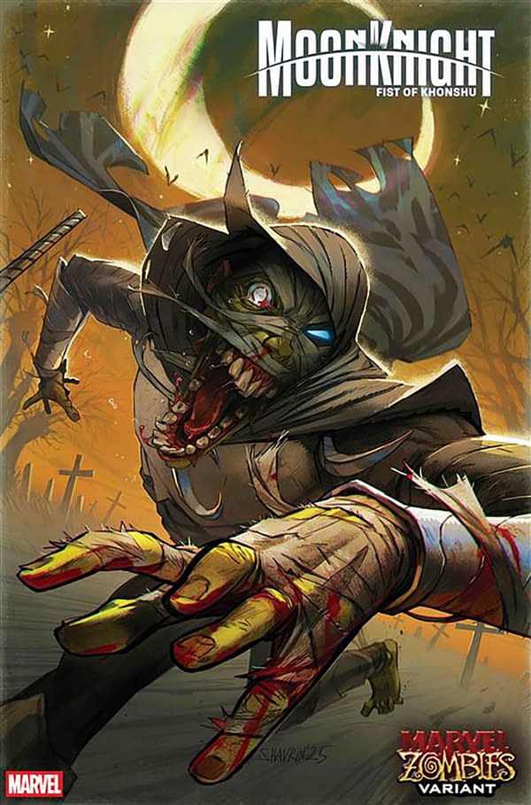 Cover image for MOON KNIGHT: FIST OF KHONSHU #13 IVAN SHAVRIN MARVEL ZOMBIES VARIANT