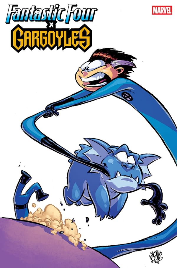 Cover image for FANTASTIC FOUR/GARGOYLES #1 SKOTTIE YOUNG VARIANT