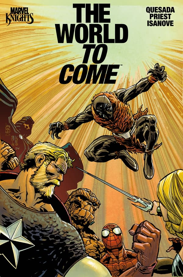 Cover image for MARVEL KNIGHTS: THE WORLD TO COME #5 GIUSEPPE CAMUNCOLI VARIANT