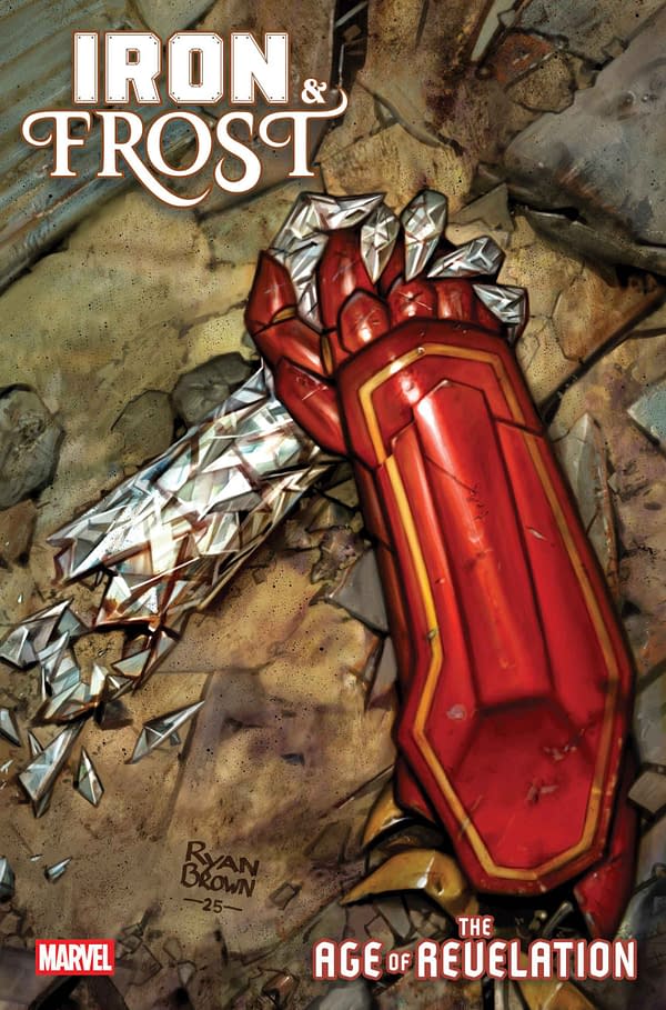 Cover image for IRON AND FROST #3 RYAN BROWN COVER