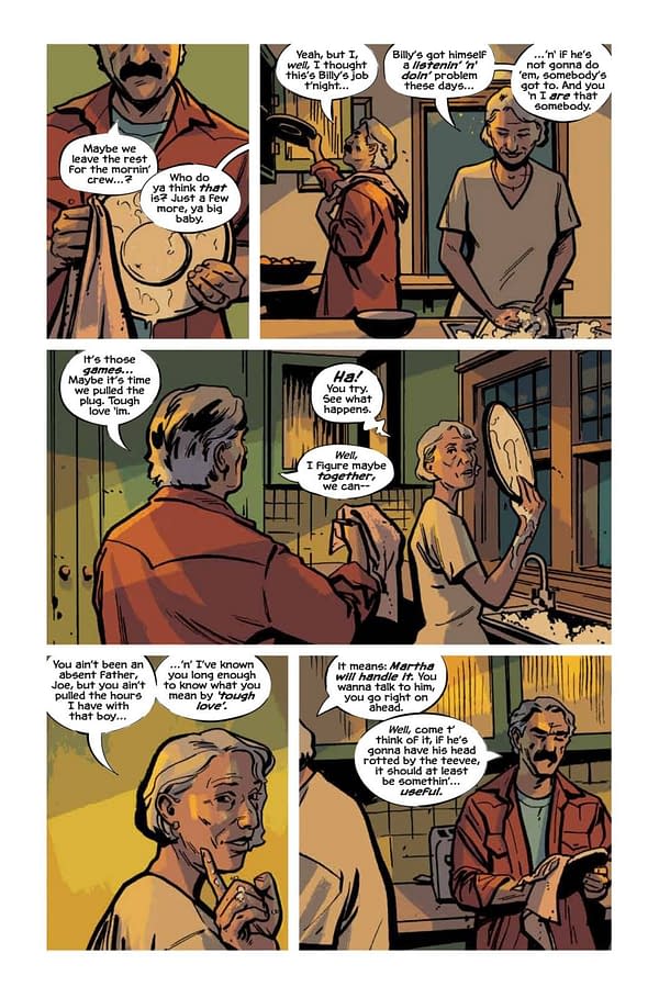 Interior preview page from That Texas Blood: Hell Comes to Allison Ranch #1