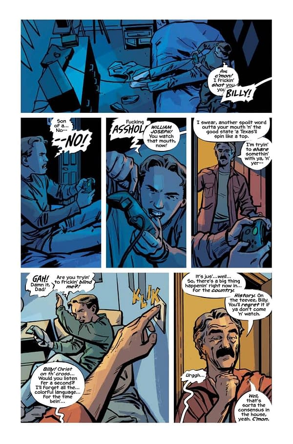 Interior preview page from That Texas Blood: Hell Comes to Allison Ranch #1