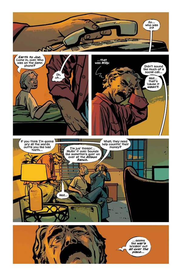 Interior preview page from That Texas Blood: Hell Comes to Allison Ranch #1