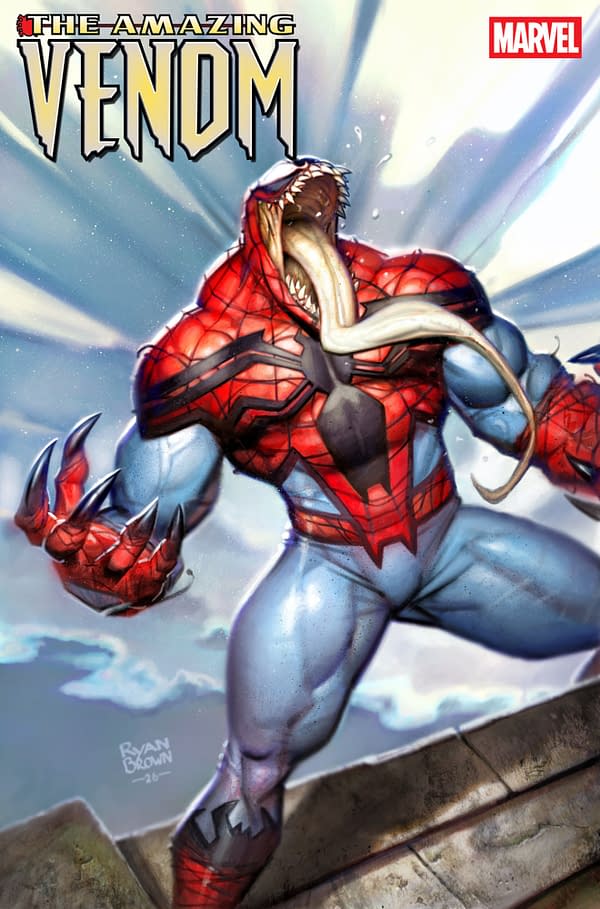 Cover image for THE AMAZING VENOM #1 RYAN BROWN VARIANT