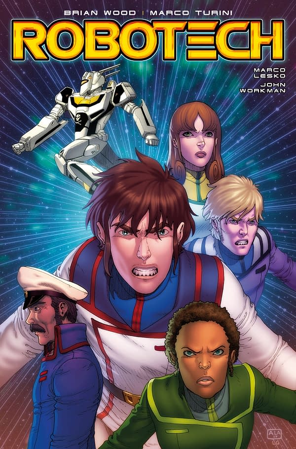 Fried Pie Comics Covers For Dark Nights: Metal, Moonstruck And, Yes, Robotech