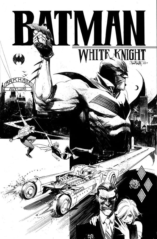 Sean Gordon Murphy Gets His Own Retailer Exclusive Cover For Batman: White Knight