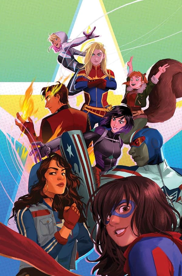 Devin Grayson Brings Squirrel Girl, Ms. Marvel, and America to Camp in Free Marvel Rising #0