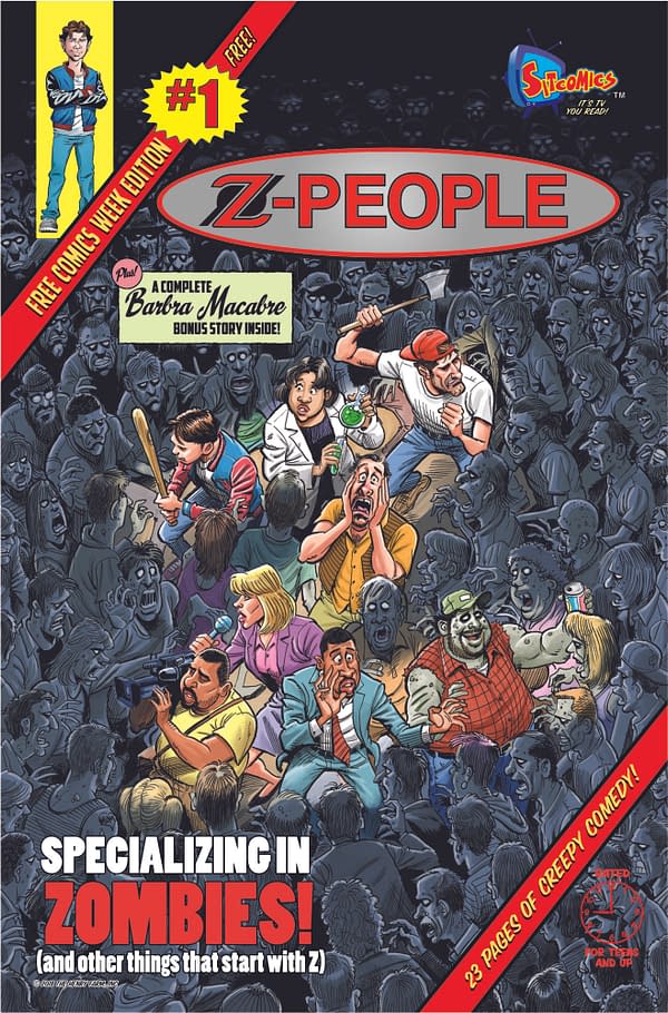 24-Page Preview of Z-People #1, Another of Sitcomics' 64-Page $3.99 Comics
