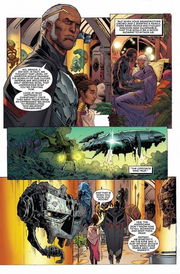 Black Panther Annual #1 art by Ken Lashley and Matt Milla