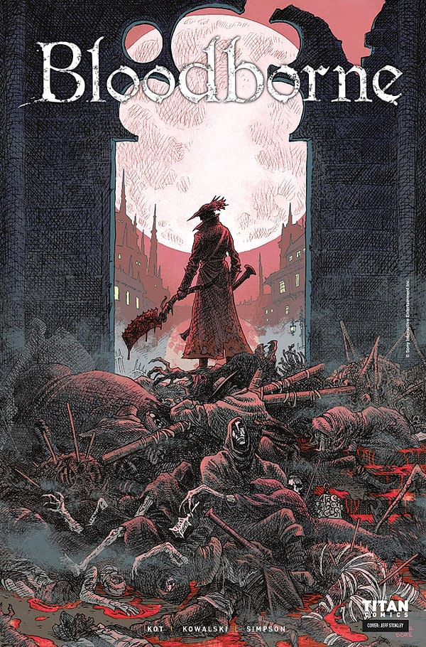 Bloodborne #1 cover by Jeff Stokely