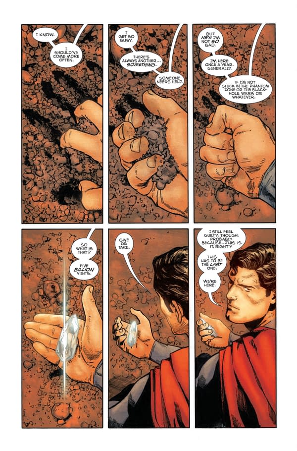 Superman Says Goodbye in Tom King and Clay Mann's Story for Action Comics #1000