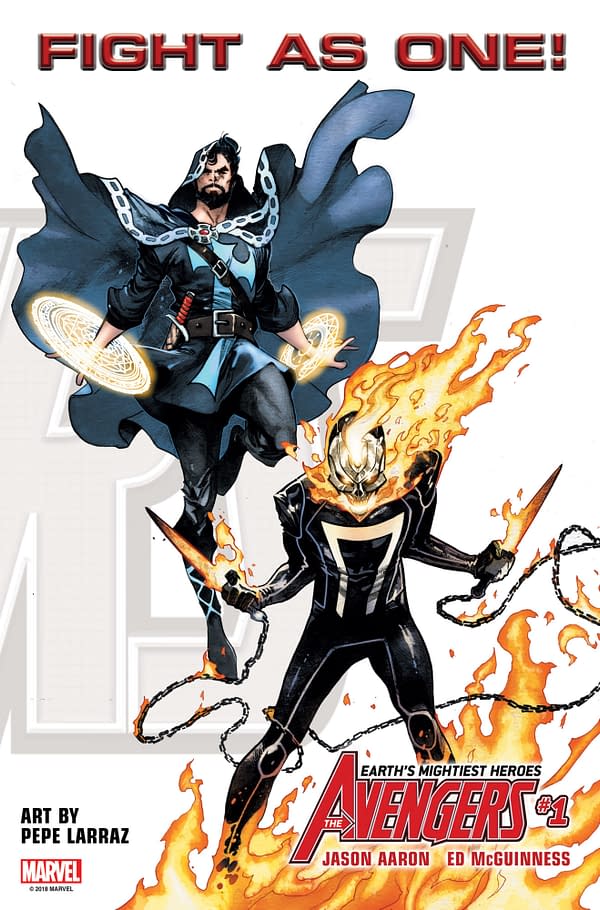 A Third Bit of Avengers Fight As One: Doctor Strange and Ghost Rider