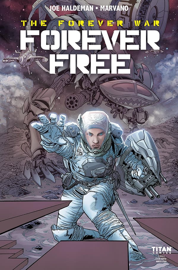 Forever Free #1 cover by Steve Kurth and Marco Lesko