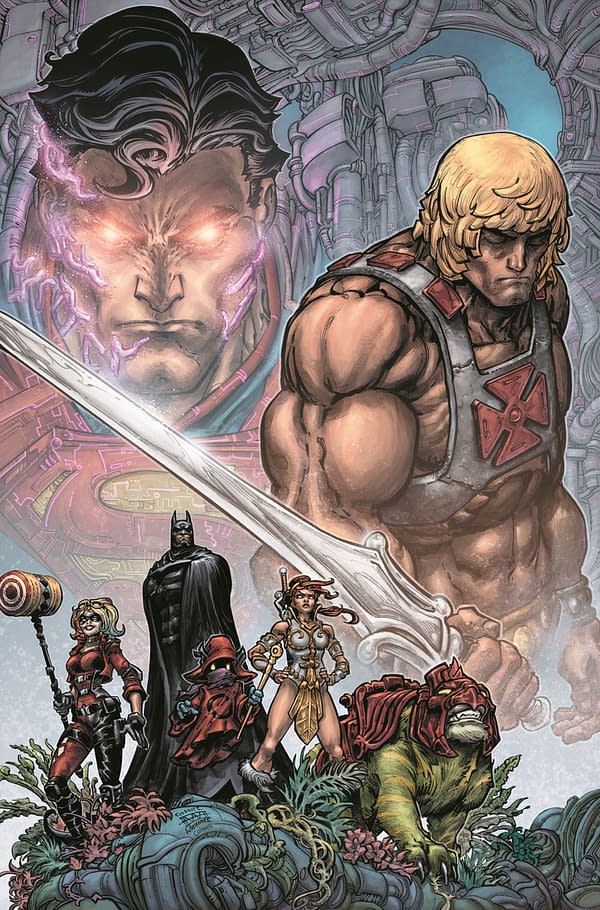 Batman and He-Man Team Up in Injustice vs. Masters of the Universe by Tim Seeley and Freddie E. Williams II