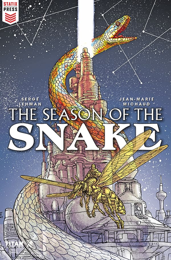 Season of the Snake #1 cover by Simon Roy