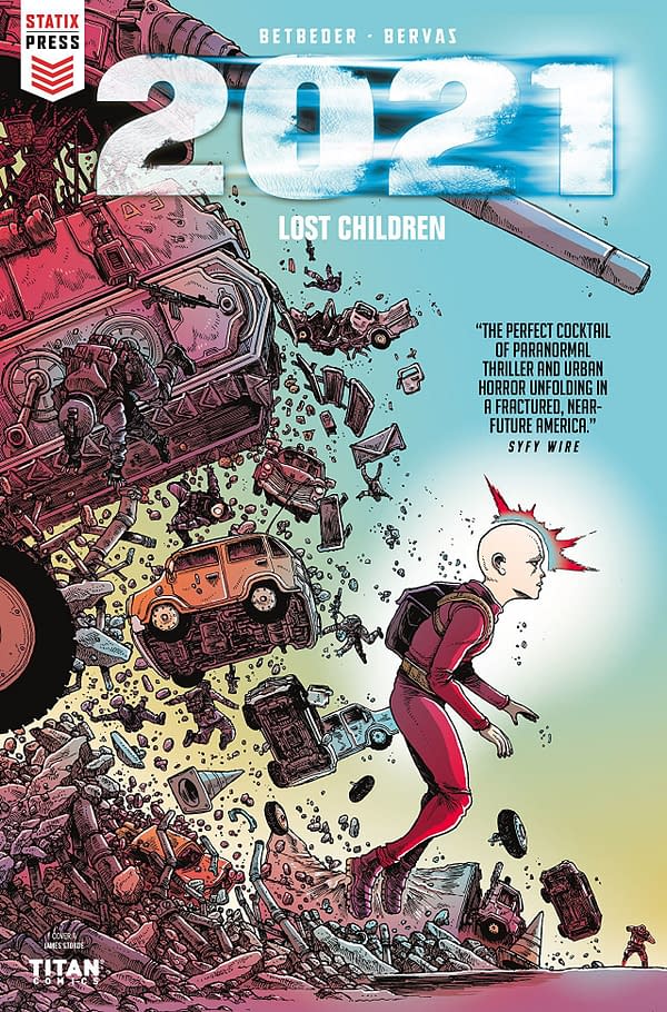 2021: Lost Children cover by James Stokoe