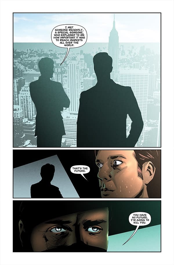 Exclusive Look Inside The Suit Trade Paperback from Dennis Calero