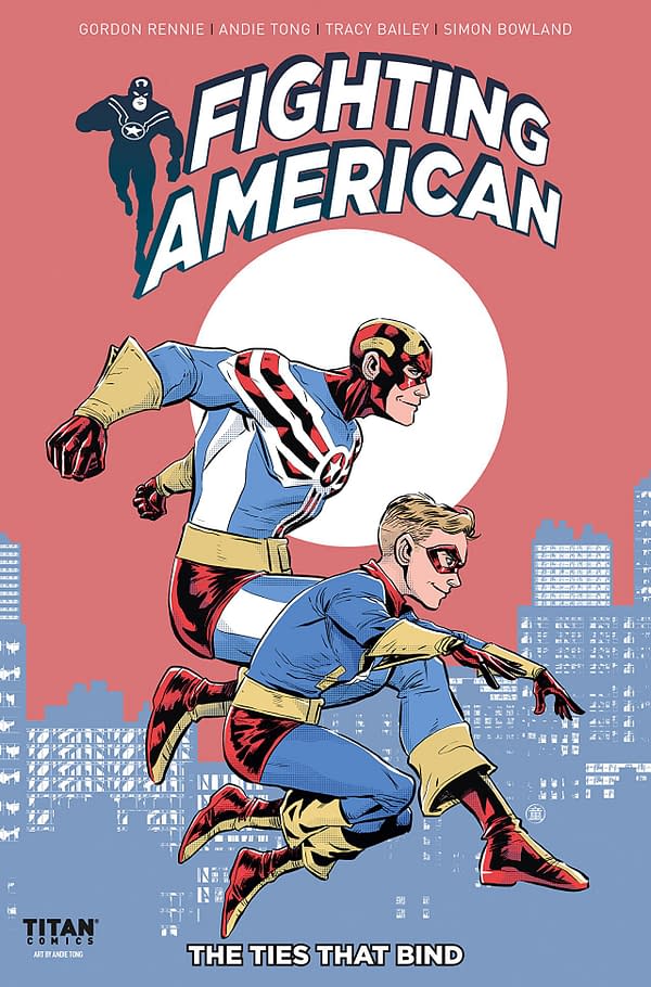 Fighting American #3 cover by Andie Tong